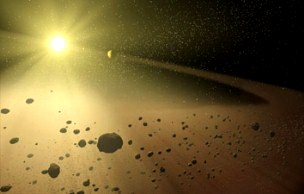 Centura de asteroizi, care ar fi putut susţine apariţia vieţii, e extrem de rară în alte sisteme solare. Încă o dată se confirmă că extratereştrii nu există!