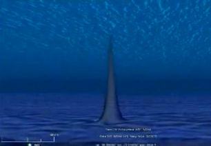 Google Earth ne dezvăluie un enigmatic obelisc uriaş, aflat pe fundul Oceanului Atlantic