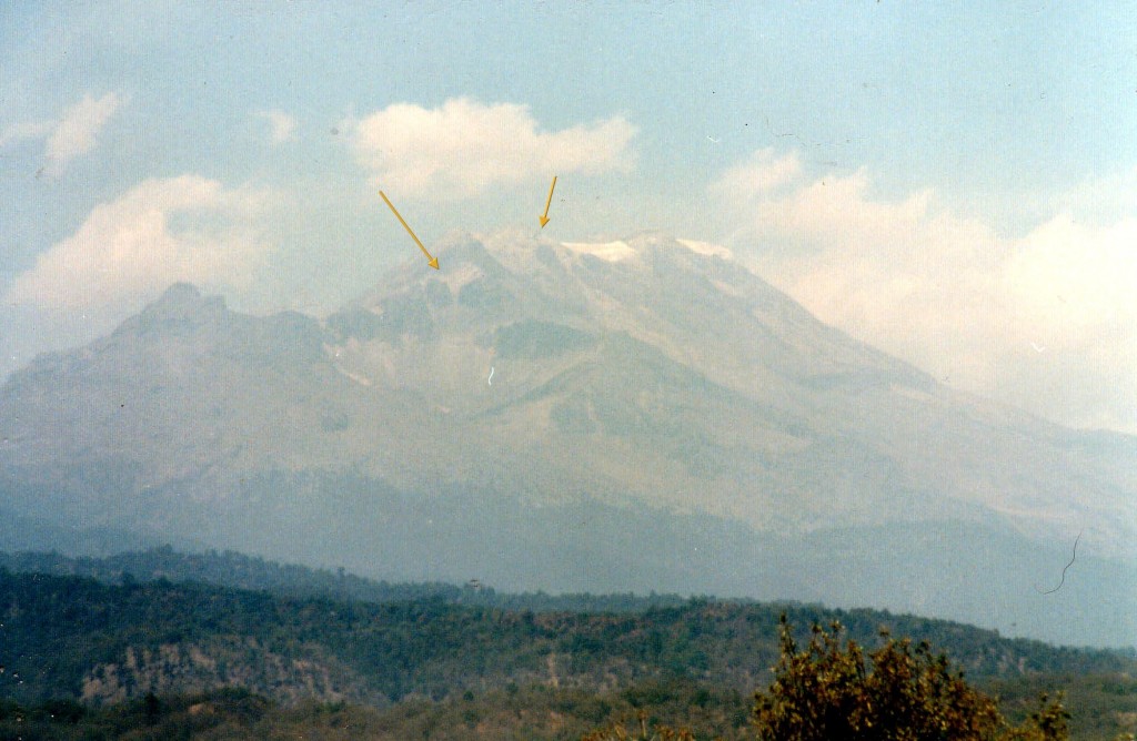 chipul unui extraterestru pe munte