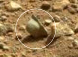 Pe Marte pare că se află o cască nazistă!! Şi-a pierdut un ofiţer nazist casca în timpul călătoriilor secrete ale naziştilor pe Marte?