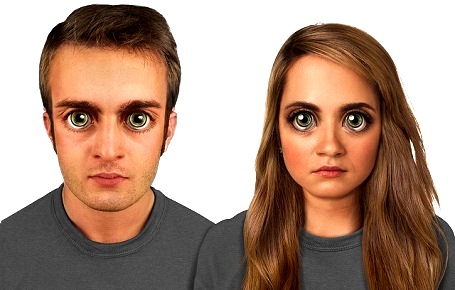 Cum vor arăta oamenii peste 100.000 de ani? Cu ochii mari şi bulbucaţi, piele pigmentată şi nas puternic!
