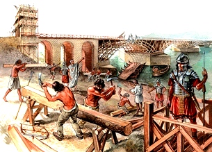 Încă o minciună istorică: nu Apolodor din Damasc a construit podul peste Dunăre, ci inginerii daci pe timpul lui Burebista!