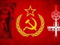 Savantul Nicolae Densuşianu ne arată că simbolul zeului Saturn în trecut era secera şi/sau ciocanul, unul din simbolurile comunismului. Dar Saturn e şi simbolul Satanei...