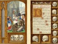 "Cartea de rugăciuni a lui Rothschild", unul dintre cele mai scumpe manuscrise din istorie! Cred că malefica familie Rothschild se închina craniilor de om din această carte...