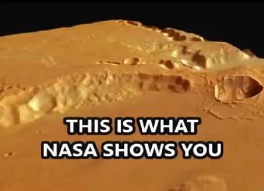 Marte fals - Google Mars