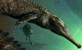 Un crocodil terifiant, de mărimea unui autobuz, a fost descoperit în Tunisia! În trecut, gravitaţia Pământului era mult mai mică, pentru că au existat specii gigantice de animale!