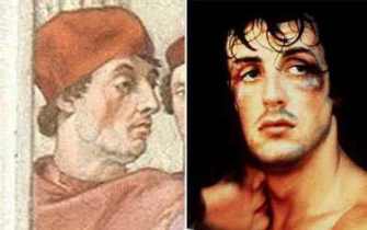 Marele actor Sylvester Stallone a fost descoperit într-o pictură din secolul al 16-lea! Seamănă leit cu papa Grigore al IX-lea!
