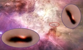 Wow! Un OZN gigantic a fost descoperit de telescopul spaţial Hubble în nebuloasa Orion!