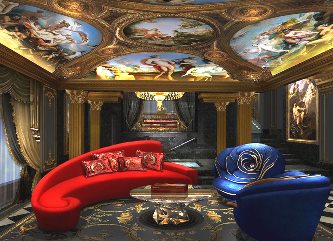 Dacă vă cazaţi în "Vila contelui" din "Hotelul 13" aveţi parte de lift privat, baie romană din marmură, un Rolls Royce la dispoziţie şi multe altele...