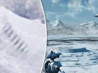 În Antarctica a fost descoperită o scară misterioasă! Nu cumva face parte dintr-un templu străvechi din fosta civilizaţie a Atlantidei?