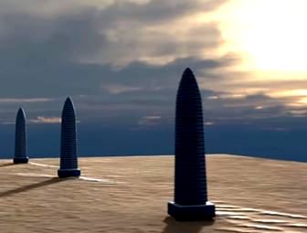 Pe Marte au fost descoperite 3 turnuri care au aceeaşi poziţie ca cele 3 piramide egiptene de la Giza! E doar o coincidenţă?