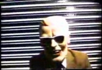 Omul cu mască "Max Headroom" - este misteriosul care a "hăckuit" emisia a două televiziuni din Chicago