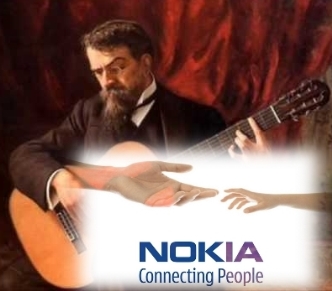 Ştiaţi că... tonul original Nokia a fost "furat" de la o melodie din 1902 a chitaristului spaniol Francisco Tarrega?