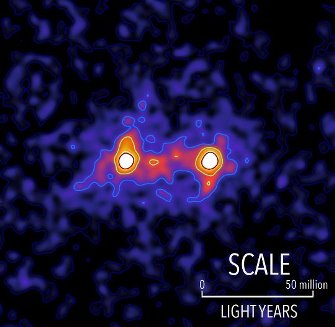 A fost dezvăluită prima imagine a materiei întunecate! Aşa cred cercetătorii...