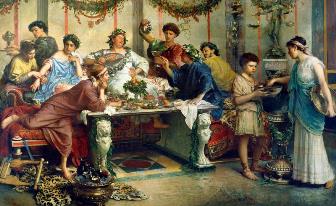 EXCLUSIV! N-o să vă vină să credeţi ce mâncăruri senzaţionale consumau romanii bogaţi pe vremuri...