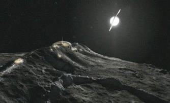 Este Iapetus, cel de-al treilea satelit al planetei Saturn, un avanpost pentru extratereştri? Cum explică NASA această protuberanţă uriaşă?