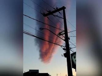 Un nor "apocaliptic" în Brazilia... Se fac experimente sinistre pentru a băga frica în oameni?