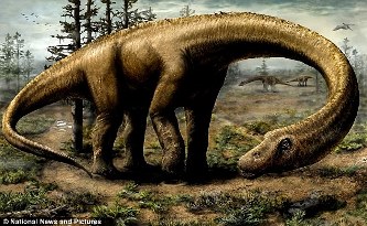 Titanozaurul, cel mai mare animal care a trăit vreodată pe Terra, cântărea cât 12 elefanţi
