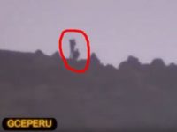 Posibili giganţi aflaţi pe un munte au fost filmaţi în Peru