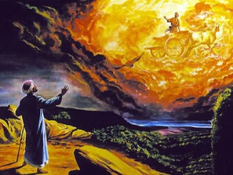 De cine a fost "răpit" Sf. Ilie, într-un car de foc? De vreun extraterestru avansat?