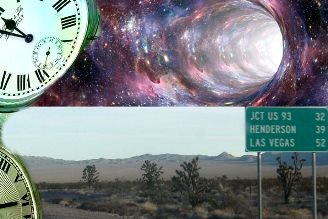 A fost descoperită o "distorsiune spaţio-temporală" lângă Las Vegas? Poate fi de origine naturală sau artificială...