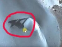 O nouă descoperire! Un obiect neidentificat gigantic a ieşit de sub gheţurile Antarcticii...
