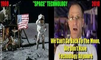 Astronaut NASA: "Nu ne mai putem întoarce pe Lună, pentru că nu mai avem tehnologia"! O imagine de pe Facebook indică clar evoluţiile tehnologice şi minciuna cu aselenizarea umană din 1969