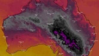 Harta meteo a Australiei s-a transformat în negru ca urmare a valului de căldură neobişnuit! E din cauza unui fenomen ţinut ascuns de autorităţi?