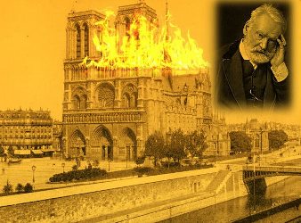 Incredibil! Scriitorul Victor Hugo "a văzut" în urmă cu aproape 2 secole incendiul devastator de la catedrala Notre Dame de Paris, din aprilie 2019