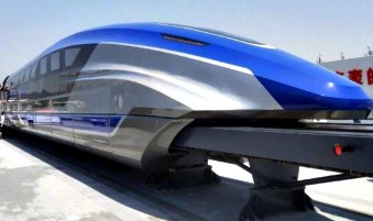 China şi-a dezvăluit noul tren ce foloseşte levitaţia magnetică - poate atinge fantastica viteză de 600 km/h!