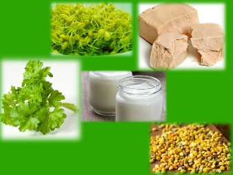 Cinci alimente miraculoase pentru asigurarea sănătăţii – germenii de grâu, drojdia de bere, polenul, iaurtul şi pătrunjelul