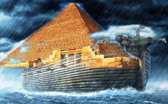 Marea piramidă din Egipt are legătură cu "potopul lui Noe"... Acolo s-ar păstra toate cunoştinţele secrete de pe Terra, mai vechi de 10.000 de ani!