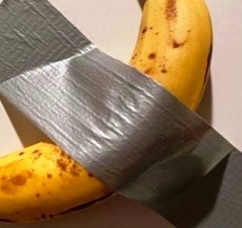 Secretul "operei de artă" vândută la Miami - banana lipită cu bandă adezivă