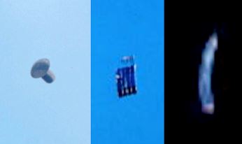 3 obiecte cosmice necunoscute apar pe site-ul NASA. Sunt ele nave extraterestre?