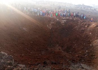 O explozie uriaşă a provocat un crater imens în Nigeria, pe 28 martie 2020. De ce autorităţile au vrut să ascundă originea exploziei - impactul cu un meteorit?