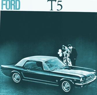 Misterul celebrei maşini americane Ford Mustang: de ce s-a numit în Germania "Ford T5"?