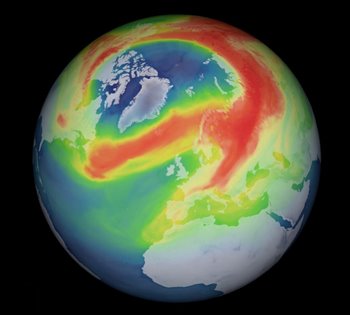 O gaură de ozon neobişnuit de mare s-a deschis deasupra Arcticii - de ce?