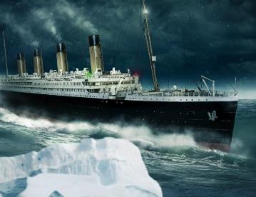 O fotografie incredibilă cu gheţarul care a scufundat Titanicul a apărut după mai bine de 100 de ani
