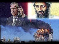 Cu o zi înainte de atentatele teroriste 9/11 de la New York, tatăl preşedintelui George Bush participa la o conferinţă de afaceri alături de fratele teroristului Osama bin Laden. Coincidenţă?