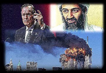 Cu o zi înainte de atentatele teroriste 9/11 de la New York, tatăl preşedintelui George Bush participa la o conferinţă de afaceri alături de fratele teroristului Osama bin Laden. Coincidenţă?