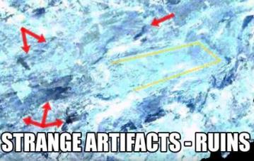Ia uitaţi-vă ce lucruri incredibile se ascund sub gheţurile din Antarctica! Ele au fost descoperite în nişte imagini din satelit din 1984