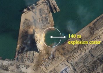 Explozia groaznică de la Beirut din august 2020 - o undă de şoc care a perturbat ionosfera Pământului, spune un nou studiu