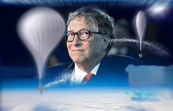 Bill Gates vrea să diminueze lumina Soarelui, injectând mii de tone de cretă în stratosfera Pământului. Primul test are loc în iunie 2021