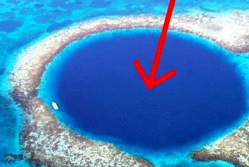 Enigmaticele "găuri albastre" din Caraibe - au ele legătură cu scufundarea Atlantidei acum 10.000 - 11.000 de ani?