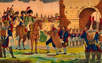 Ce-a făcut împăratul Napoleon când a ajuns cu armata sa la zidurile Madridului, capitala Spaniei