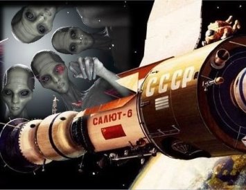 O dezvăluire fantastică: Nava spaţială sovietică "Salyut 6" s-a întâlnit cu o navă necunoscută din altă lume, iar ocupanţii ei au intrat în contact cu astronauţii pământeni - susţine un fost general rus
