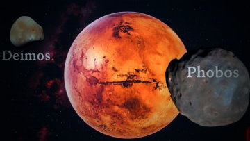 Cei doi sateliţi ai planetei Marte - Phobos şi Deimos - chiar sunt artificiali? Dacă da, cine i-a pus acolo?