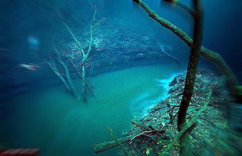 "Cenote Angelita" - un fabulos râu submarin "secret", aflat pe fundul Golfului Mexic