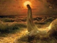 Imaginea lui Iisus Hristos a fost surprinsă în fotografia unui val?