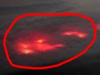Din nou, au fost observate lumini roşii misterioase deasupra unui ocean! Ce se întâmplă?